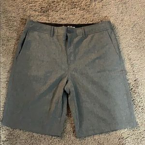 Grey hybrid shorts